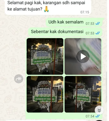 Pengiriman Papan Bunga Selamat Palembang